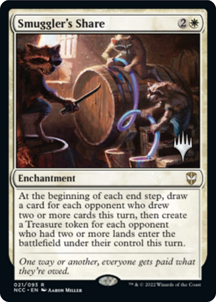 Image for Smuggler's Share (Promo Pack: Streets of New Capenna) (21) - Magic: The Gathering