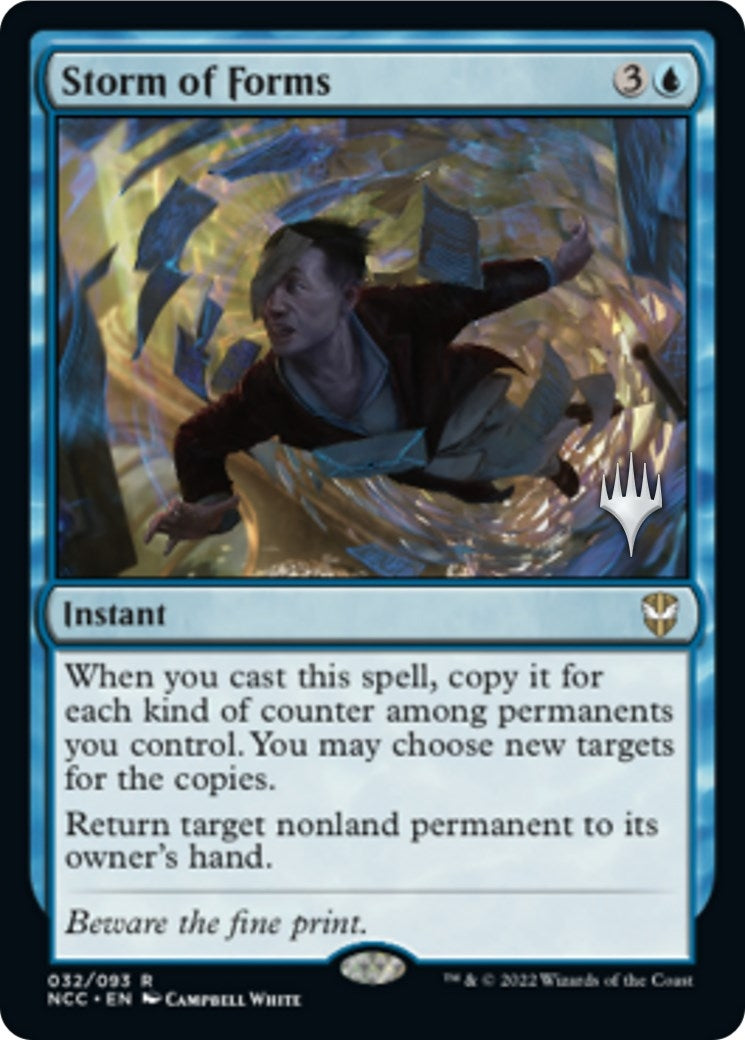 Image for Storm of Forms (Promo Pack: Streets of New Capenna) (32) - Magic: The Gathering