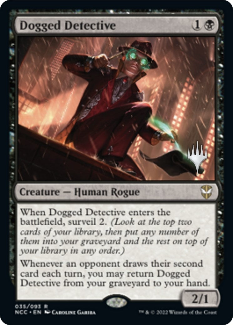 Image for Dogged Detective (Promo Pack: Streets of New Capenna) (35) - Magic: The Gathering