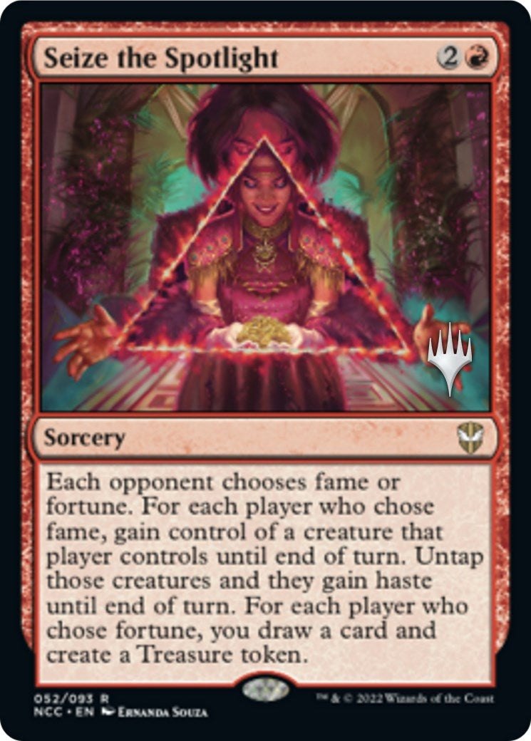 Image for Seize the Spotlight (Promo Pack: Streets of New Capenna) (52) - Magic: The Gathering