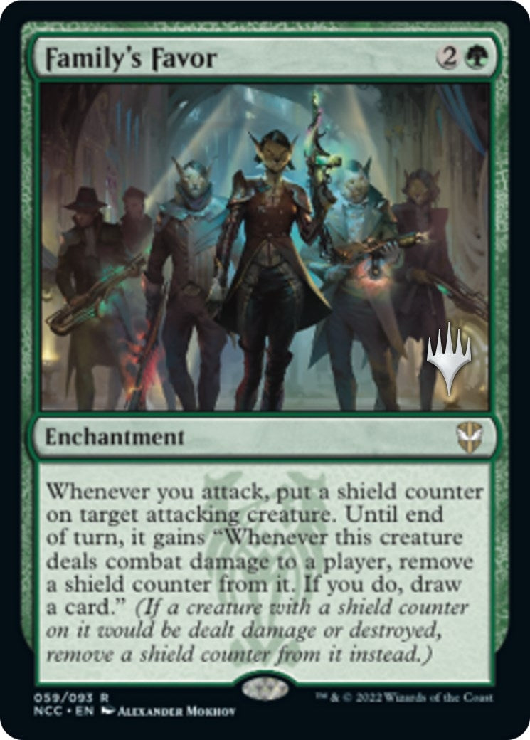 Image for Family's Favor (Promo Pack: Streets of New Capenna) (59) - Magic: The Gathering