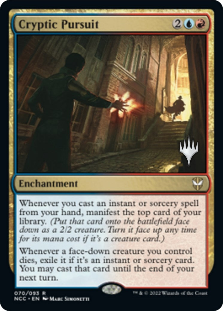 Image for Cryptic Pursuit (Promo Pack: Streets of New Capenna) (70) - Magic: The Gathering