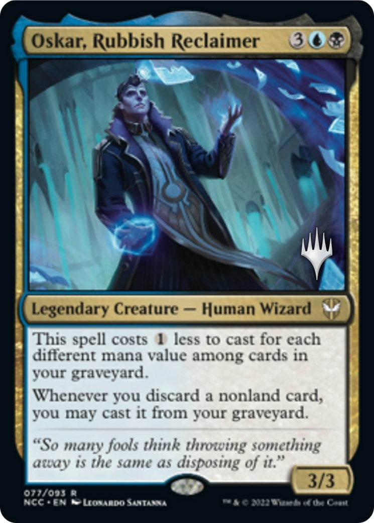 Image for Oskar, Rubbish Reclaimer (Promo Pack: Streets of New Capenna) (77) - Magic: The Gathering