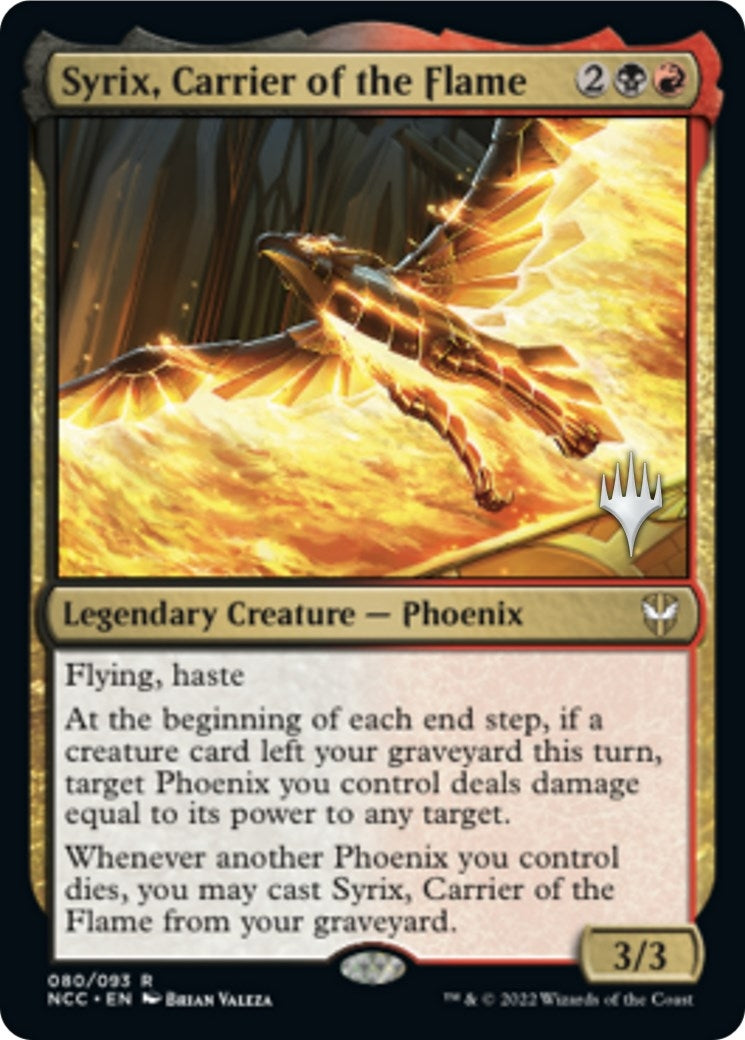 Image for Syrix, Carrier of the Flame (Promo Pack: Streets of New Capenna) (80) - Magic: The Gathering