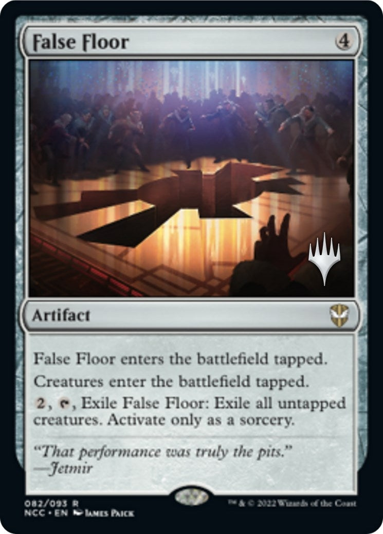 Image for False Floor (Promo Pack: Streets of New Capenna) (82) - Magic: The Gathering