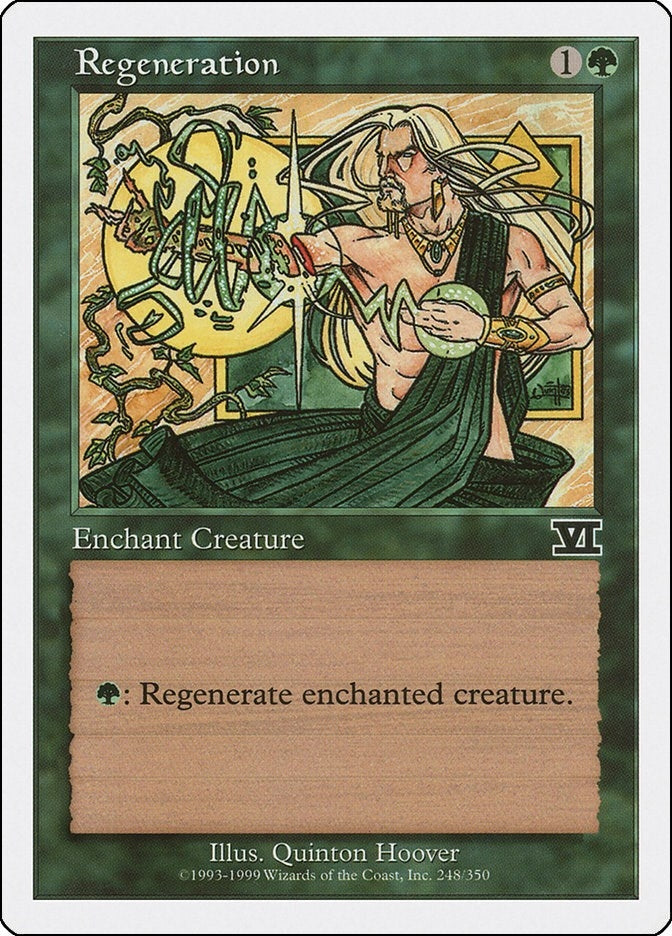 Image for Regeneration (Classic Sixth Edition) (248) - Magic: The Gathering