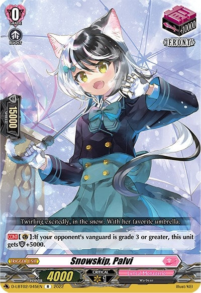Image for Snowskip, Palvi (D-LBT02: Lyrical Monasterio ~It's a New School Term!~) (D-LBT02/045EN) - Cardfight Vanguard