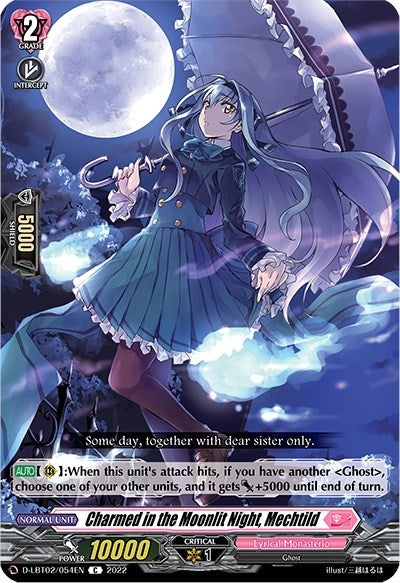 Image for Charmed in the Moonlit Night, Mechtild (D-LBT02: Lyrical Monasterio ~It's a New School Term!~) (D-LBT02/054EN) - Cardfight Vanguard
