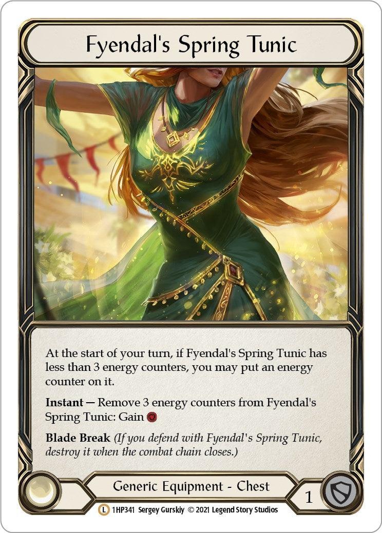 Image for Fyendal's Spring Tunic (History Pack Vol.1) (1HP341) - Flesh and Blood TCG