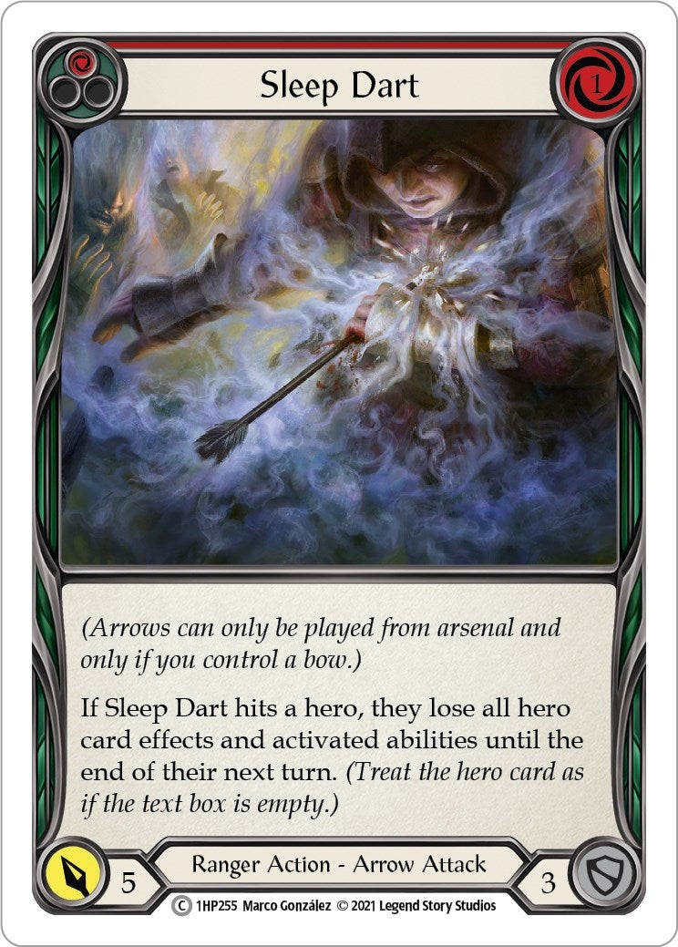Image for Sleep Dart (Red) (History Pack Vol.1) (1HP255) - Flesh and Blood TCG