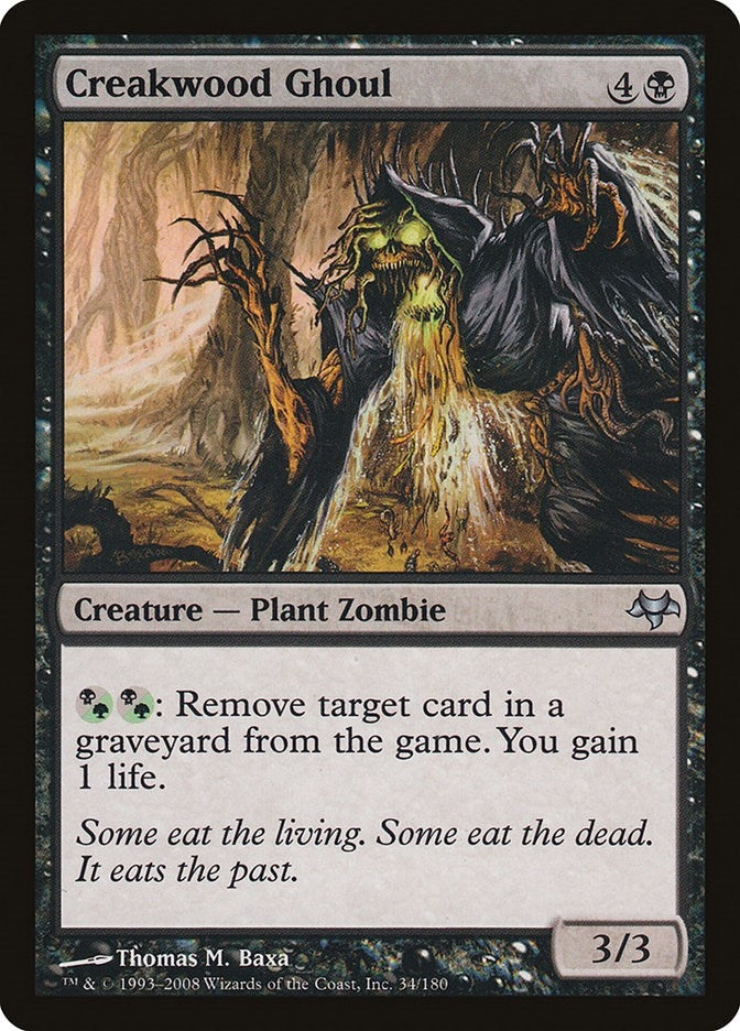 Image for Creakwood Ghoul (Eventide) (34) - Magic: The Gathering
