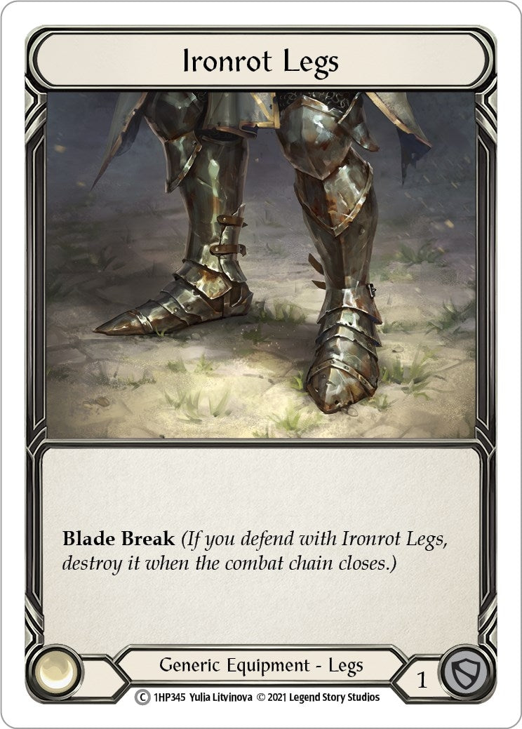 Image for Ironrot Legs (History Pack Vol.1) (1HP345) - Flesh and Blood TCG