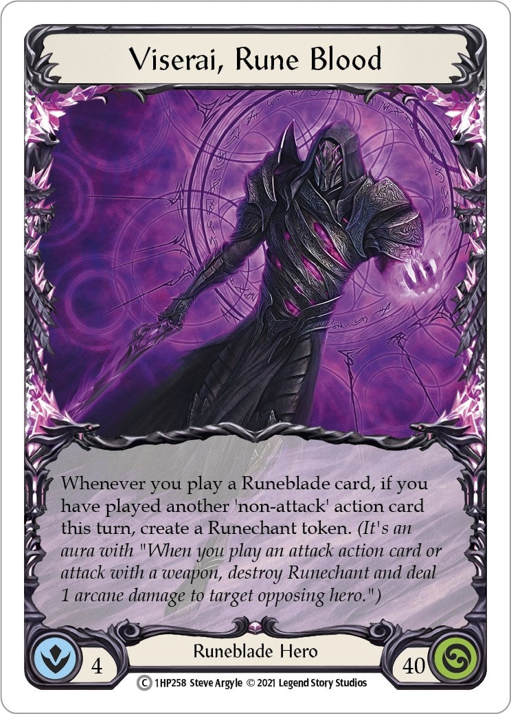 Image for Viserai, Rune Blood (History Pack Vol.1) (1HP258) - Flesh and Blood TCG