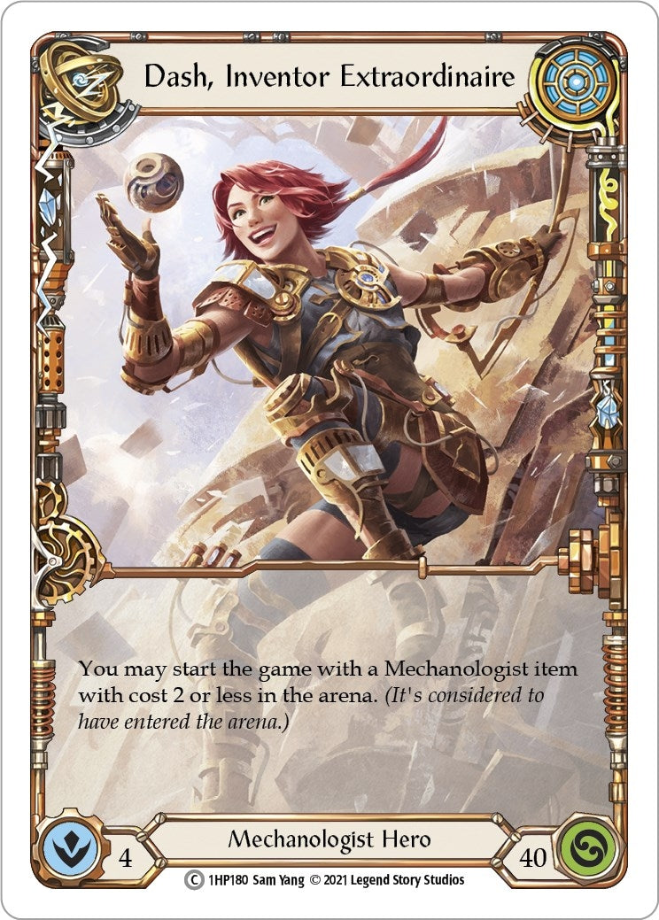 Image for Dash, Inventor Extraordinaire (History Pack Vol.1) (1HP180) - Flesh and Blood TCG