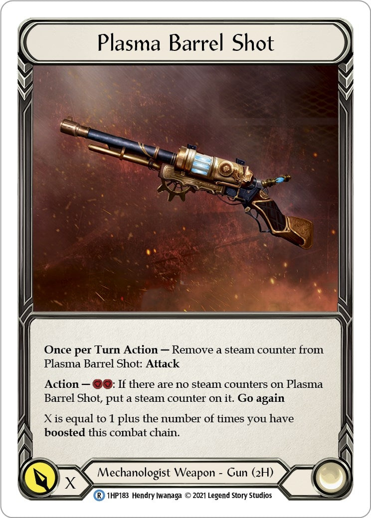 Image for Plasma Barrel Shot (History Pack Vol.1) (1HP183) - Flesh and Blood TCG