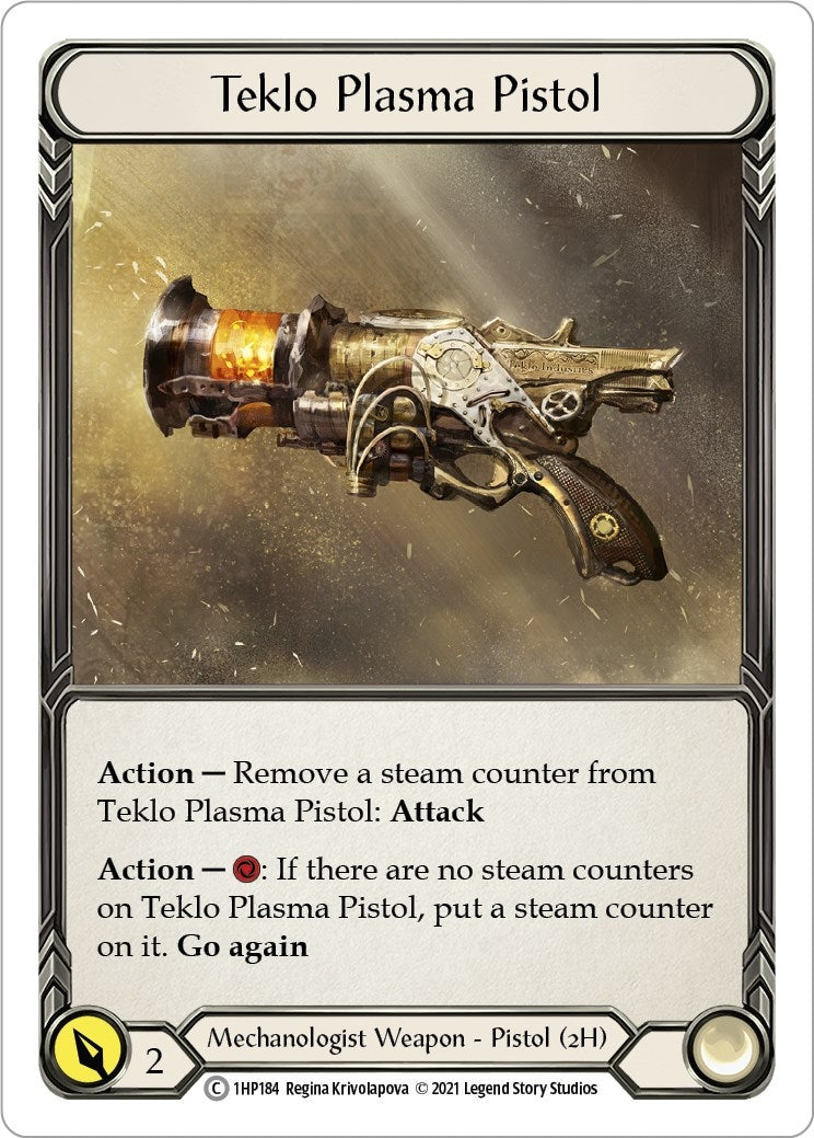 Image for Teklo Plasma Pistol (History Pack Vol.1) (1HP184) - Flesh and Blood TCG