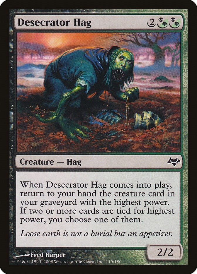 Image for Desecrator Hag (Eventide) (119) - Magic: The Gathering