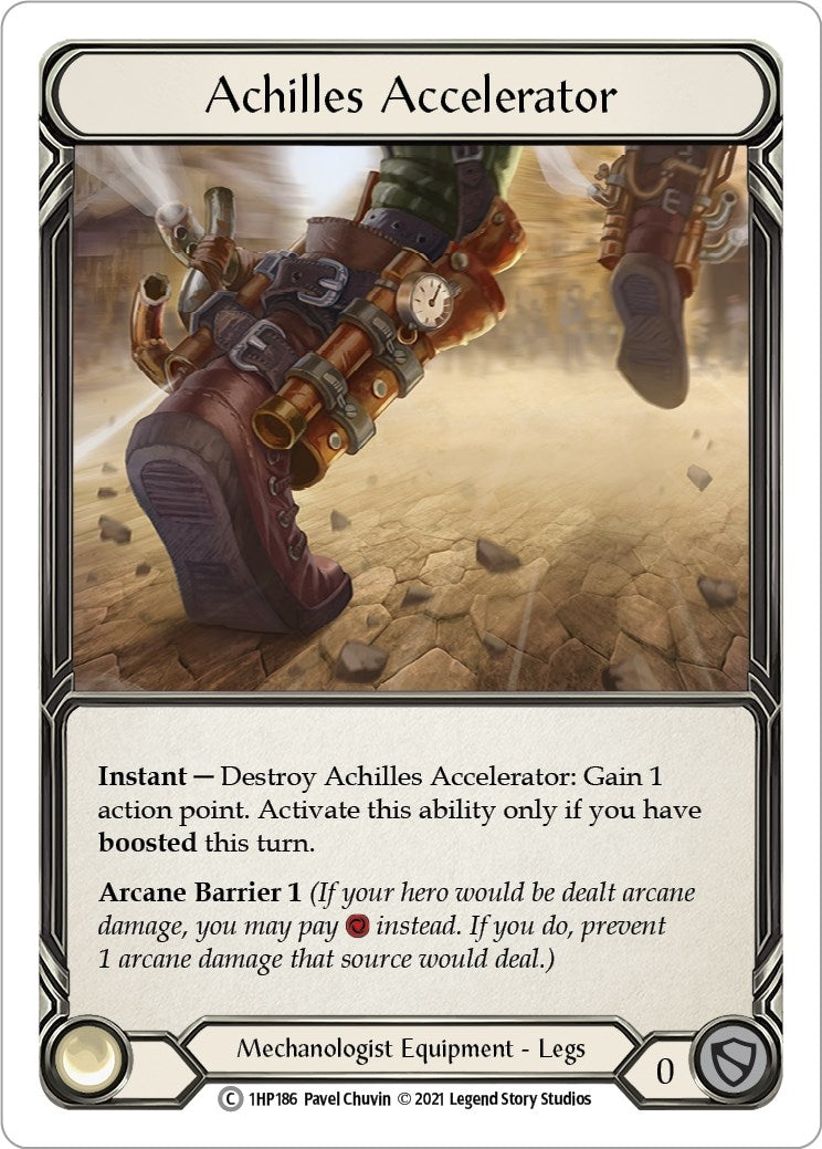 Image for Achilles Accelerator (History Pack Vol.1) (1HP186) - Flesh and Blood TCG