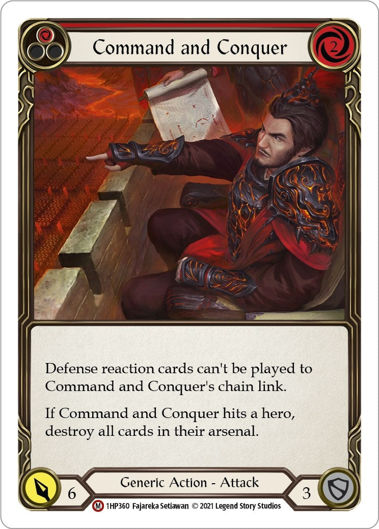 Image for Command and Conquer (History Pack Vol.1) (1HP360) - Flesh and Blood TCG