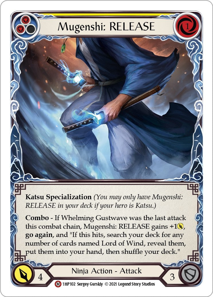 Image for Mugenshi: RELEASE (History Pack Vol.1) (1HP102) - Flesh and Blood TCG