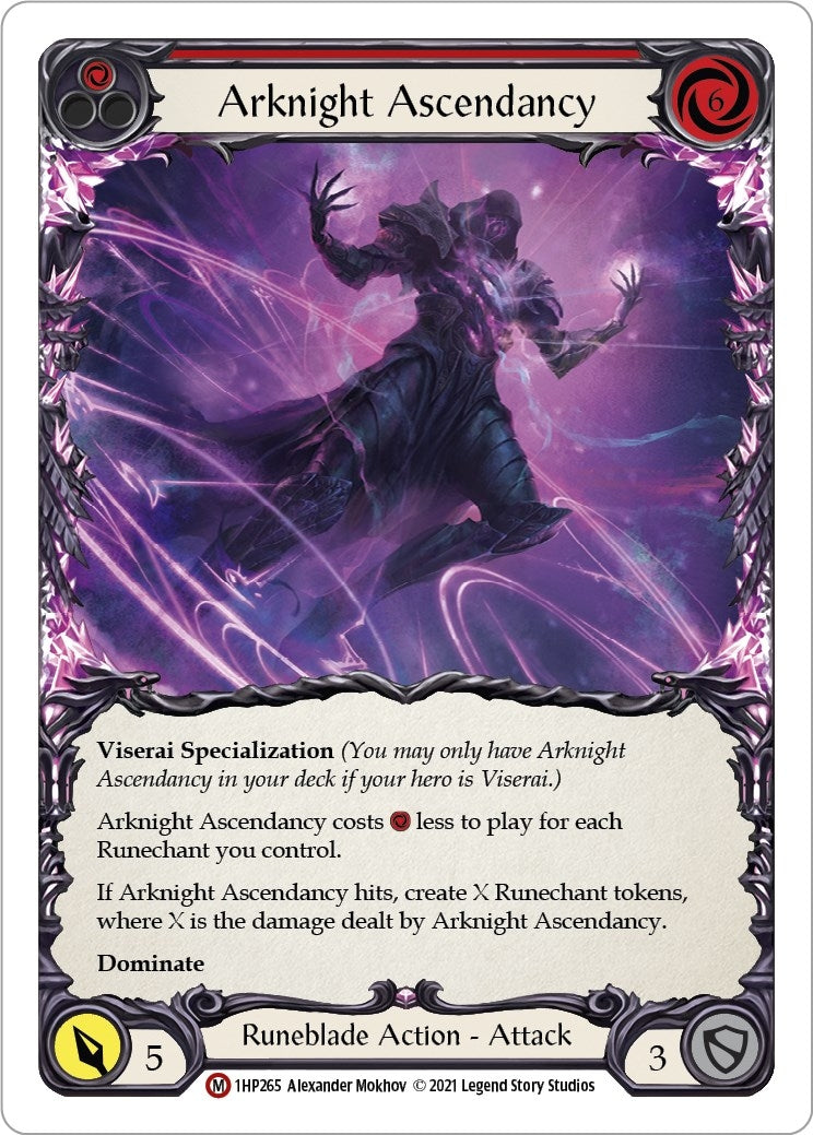 Image for Arknight Ascendancy (History Pack Vol.1) (1HP265) - Flesh and Blood TCG