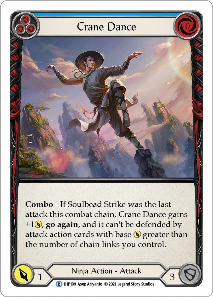 Image for Crane Dance (Blue) (History Pack Vol.1) (1HP109) - Flesh and Blood TCG