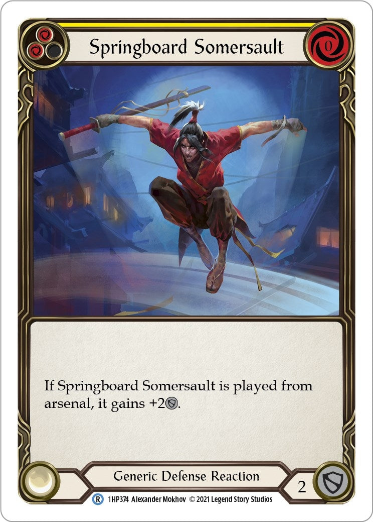 Image for Springboard Somersault (History Pack Vol.1) (1HP374) - Flesh and Blood TCG