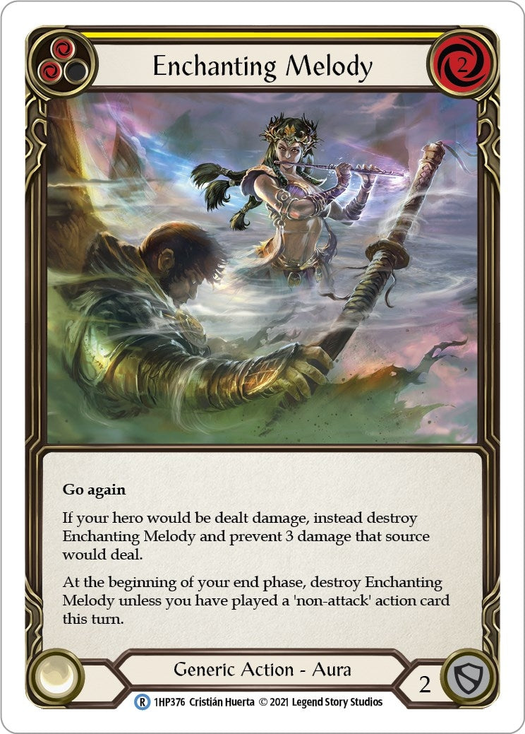 Image for Enchanting Melody (Yellow) (History Pack Vol.1) (1HP376) - Flesh and Blood TCG