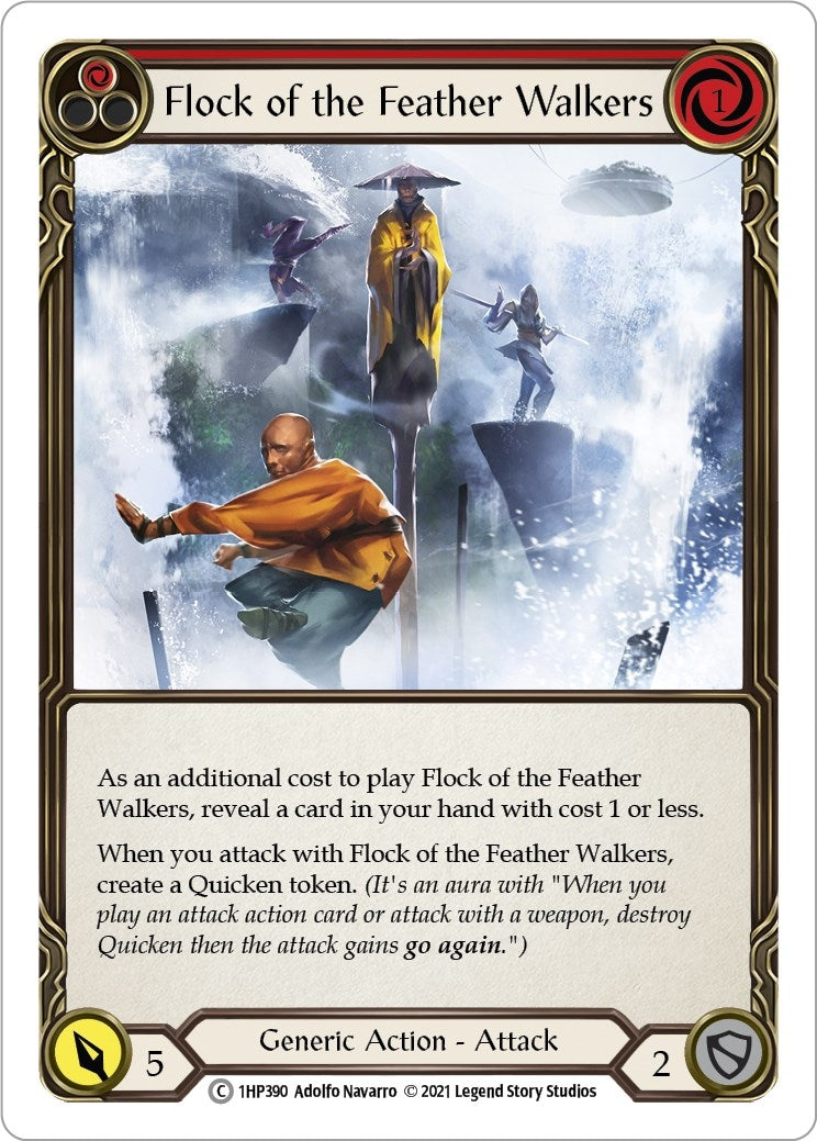 Image for Flock of the Feather Walkers (Red) (History Pack Vol.1) (1HP390) - Flesh and Blood TCG
