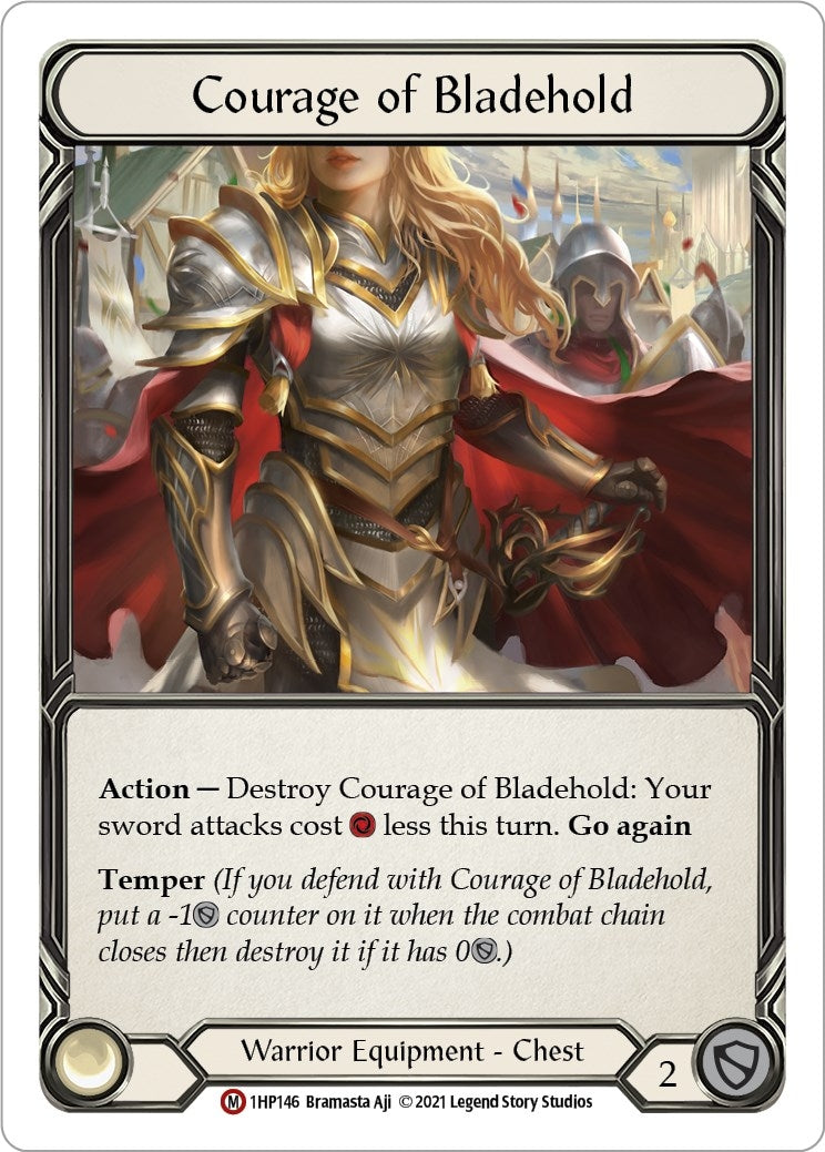 Image for Courage of Bladehold (History Pack Vol.1) (1HP146) - Flesh and Blood TCG