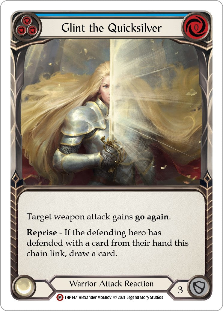 Image for Glint the Quicksilver (History Pack Vol.1) (1HP147) - Flesh and Blood TCG
