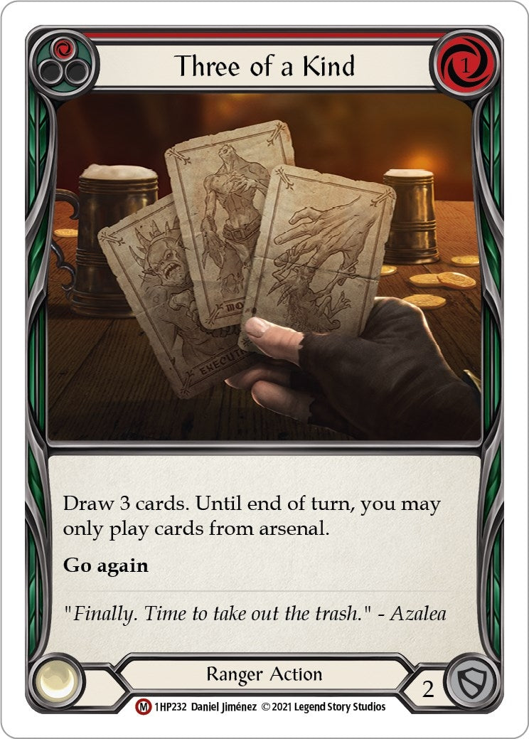 Image for Three of a Kind (History Pack Vol.1) (1HP232) - Flesh and Blood TCG