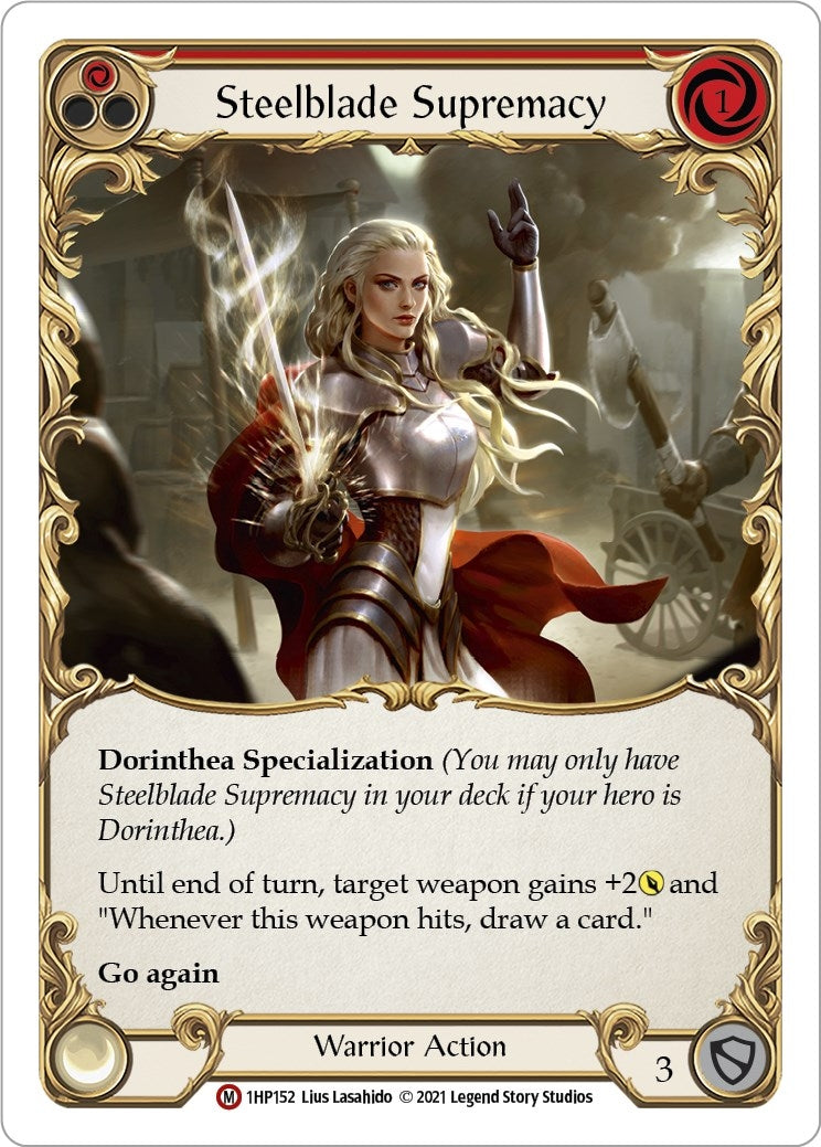 Image for Steelblade Supremacy (History Pack Vol.1) (1HP152) - Flesh and Blood TCG