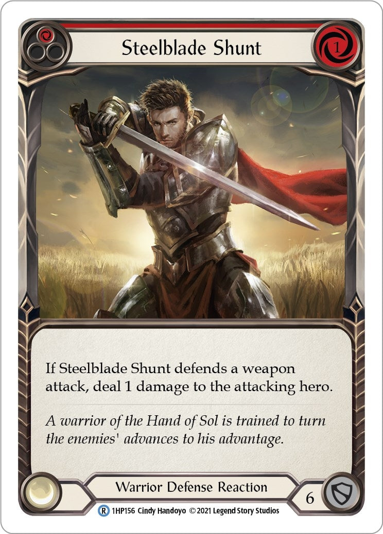 Image for Steelblade Shunt (Red) (History Pack Vol.1) (1HP156) - Flesh and Blood TCG