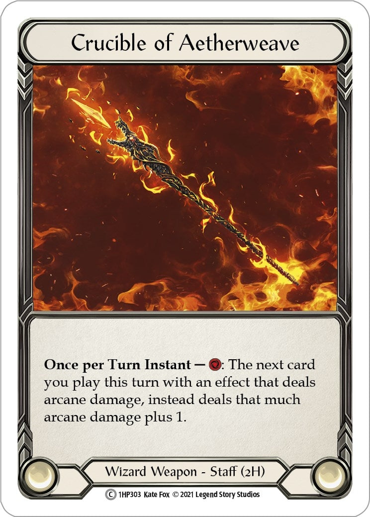 Image for Crucible of Aetherweave (History Pack Vol.1) (1HP303) - Flesh and Blood TCG