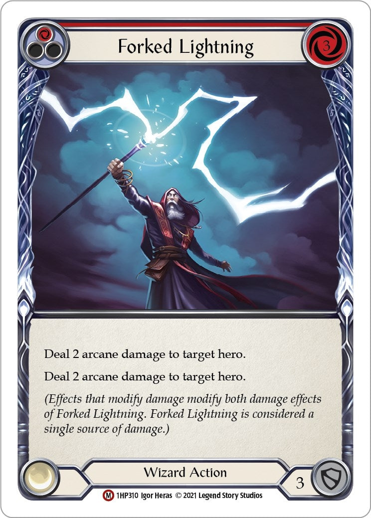 Image for Forked Lightning (History Pack Vol.1) (1HP310) - Flesh and Blood TCG