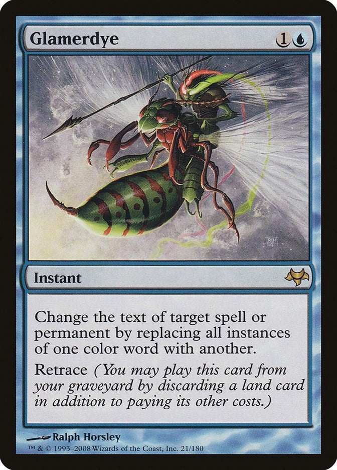 Image for Glamerdye (Eventide) (21) - Magic: The Gathering