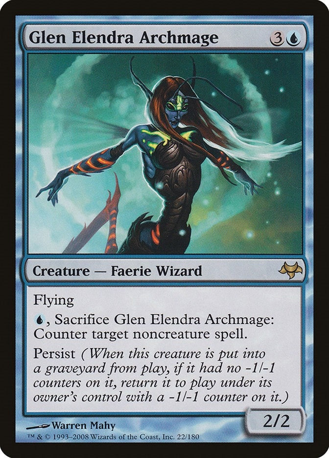 Image for Glen Elendra Archmage (Eventide) (22) - Magic: The Gathering