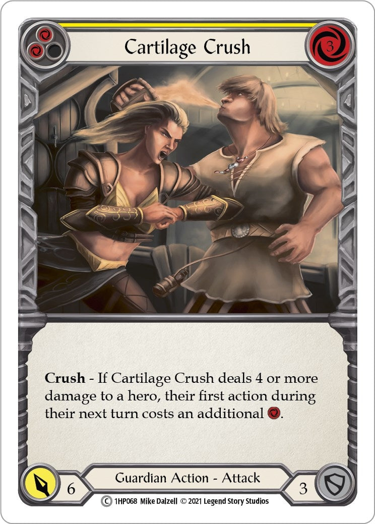 Image for Cartilage Crush (Yellow) (History Pack Vol.1) (1HP068) - Flesh and Blood TCG