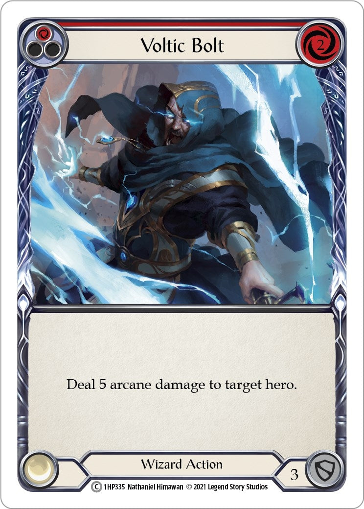 Image for Voltic Bolt (Red) (History Pack Vol.1) (1HP335) - Flesh and Blood TCG