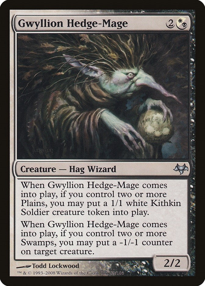 Image for Gwyllion Hedge-Mage (Eventide) (89) - Magic: The Gathering