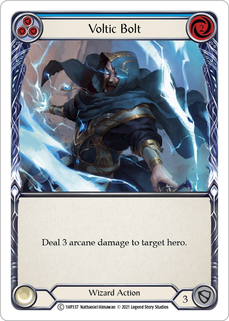 Image for Voltic Bolt (Blue) (History Pack Vol.1) (1HP337) - Flesh and Blood TCG