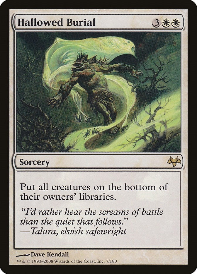 Image for Hallowed Burial (Eventide) (7) - Magic: The Gathering