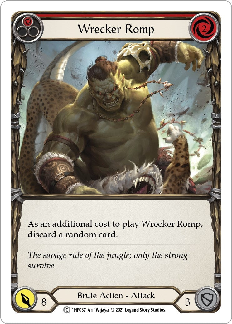Image for Wrecker Romp (Red) (History Pack Vol.1) (1HP037) - Flesh and Blood TCG