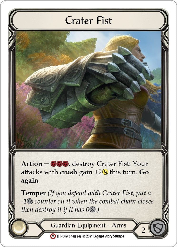Image for Crater Fist (History Pack Vol.1) (1HP049) - Flesh and Blood TCG