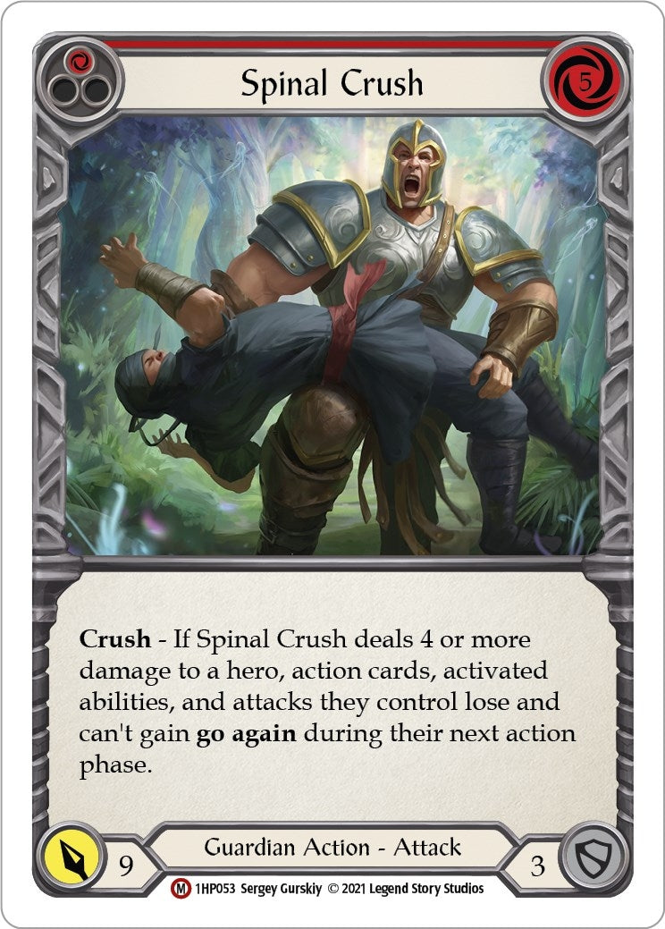 Image for Spinal Crush (History Pack Vol.1) (1HP053) - Flesh and Blood TCG