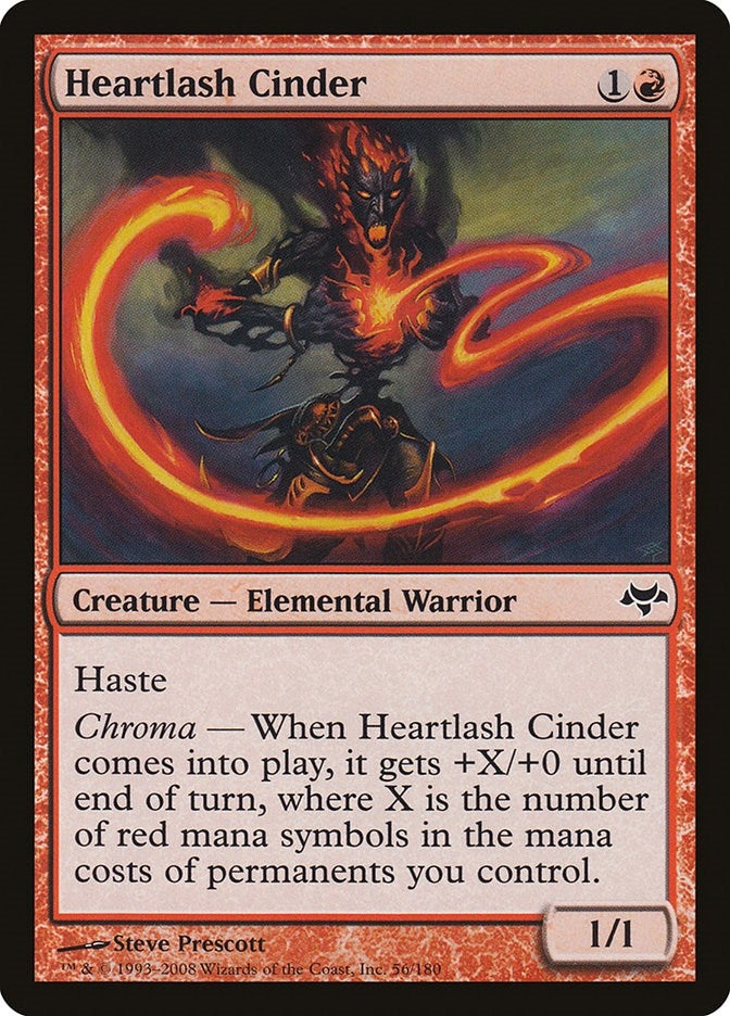 Image for Heartlash Cinder (Eventide) (56) - Magic: The Gathering