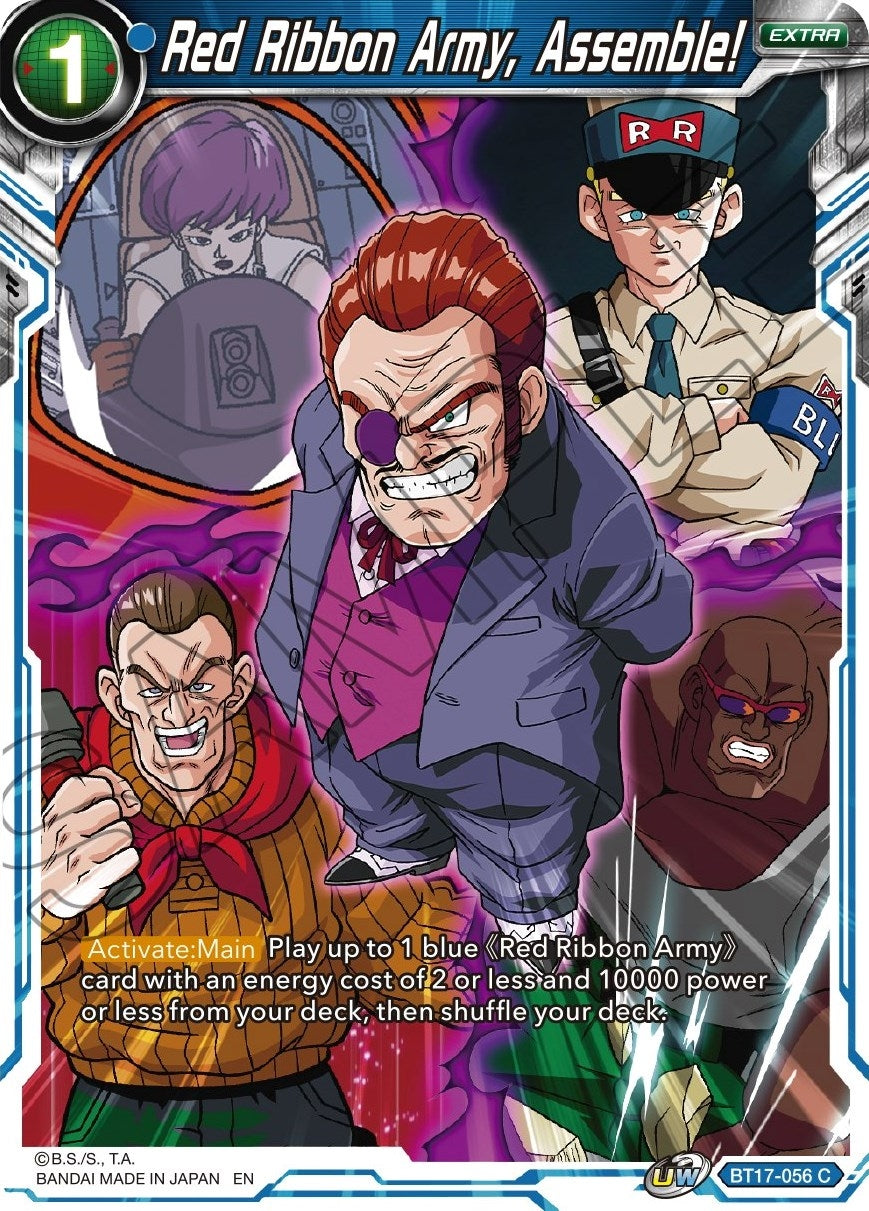 Image for Red Ribbon Army, Assemble! (Ultimate Squad) (BT17-056) - Dragon Ball Super: Masters