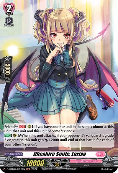 Image for Cheshire Smile, Larisa (Holo) (D-LBT02: Lyrical Monasterio ~It's a New School Term!~) (D-LBT02/H16EN) - Cardfight Vanguard