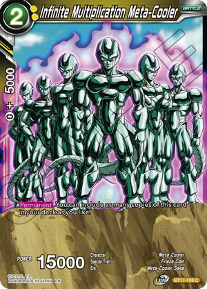 Image for Infinite Multiplication Meta-Cooler (BT17-105) (Ultimate Squad) (BT17-105) - Dragon Ball Super: Masters